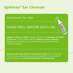 Gouttes EpiKlean pour oreilles de chat, utilisation pratique.