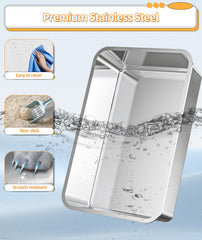 Coque amovible à triple couches pour un entretien pratique.