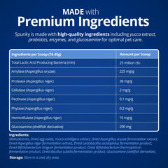 Equerry's Spunky – enzymes digestives pour digestion plus efficace.