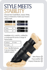 equinavia vali ultra: extérieur faux cuir pour une allure durable et protectrice.