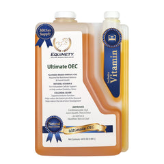 Equinety Ultimate OEC flacon huile, source d’oméga 3 pour le soutien général du cheval.
