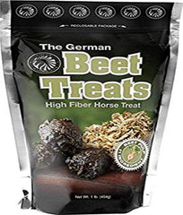 Equus Magnificusinc friandise betterave allemande en emballage attrayant pour cavalier.
