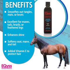 Eqyss Survivor poil brillant révèle un pelage plus doux et éclatant
