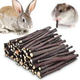 ERKOON Bâtons Pomme Naturels 300g pour le grignage des petits animaux.