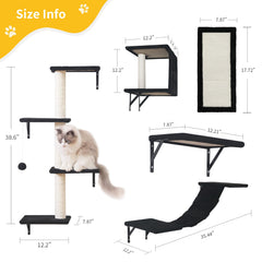 ESOTTE marches-chat-mural : accès confortable vers des zones surélevées.
