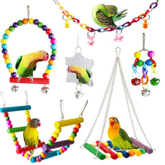 ESRISE miroir pour oiseaux, stimule la curiosité et l’amusement en cage