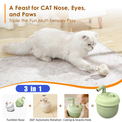 Estbicn jouet chat catnip-hole offre stimulation olfactive et interaction ludique.