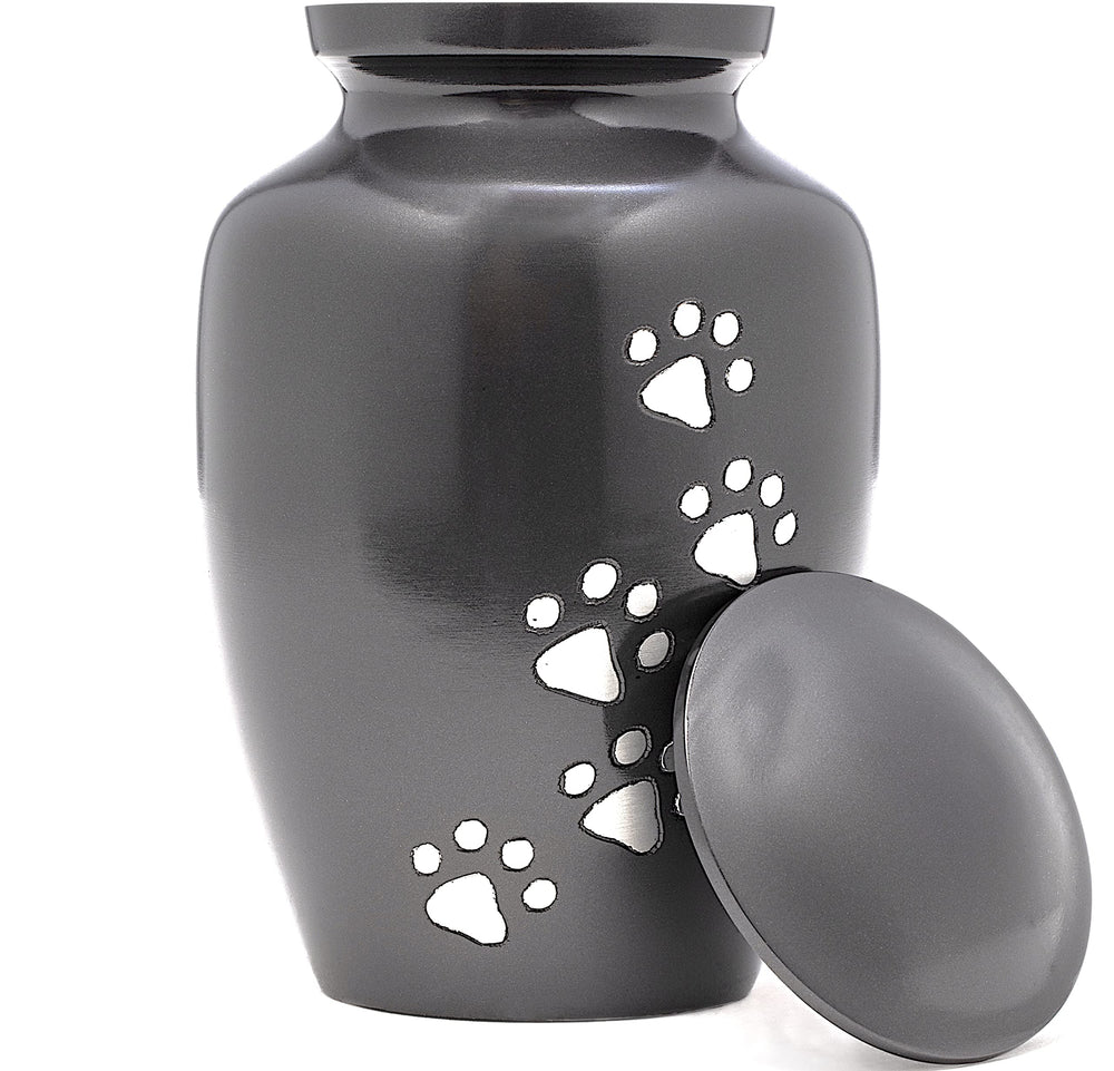 Urne Eternal Harmony grande pour animaux avec couvercle securise pour une fermeture fiable.