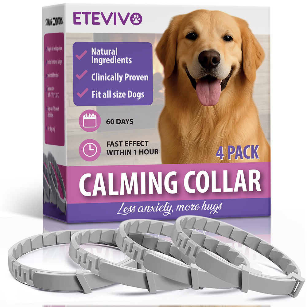 ETEVIVO collier apaisant chien 01 – calme rapide lors des déplacements.