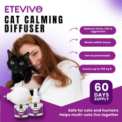 Recharge ETEVIVO pour chat offrant jusqu’à 60 jours de confort.
