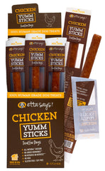 etta says! Yumm Sticks friandise poulet pour chien, récompense savoureuse