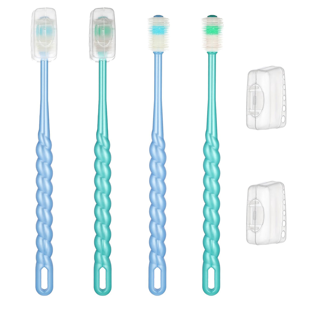 Brosse EupHHonycs pour animal en 360 degrés, nettoyage et massage des gencives.