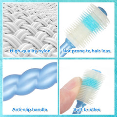 Brosse EupHHonycs pour chat et petit chien, nettoyage en douceur.