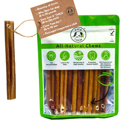 EverChew bâton 6pouces-recharges, faible odeur, enrichissement et mastication sécurisée.