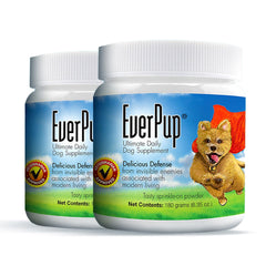 EverPup multivitamine chien – flacon visible pour une utilisation quotidienne pratique.