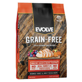Evolve Dinde Desossee et Patate Douce, sac 13 lb: croquettes sans cereales pour chiens sensibles