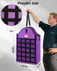 Excoutsty sacs à foin, réseau frontal: rationnement lent bénéfique pour l’alimentation.