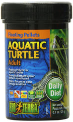 Exo Terra: pastilles flottantes pour tortue aquatique adulte, alimentation équilibrée.
