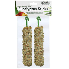 Exotic Nutrition batonnet-eucalyptus-feuilles-sechees – friandise naturelle favorisant l'enrichissement comportemental