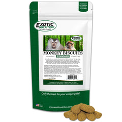 Monkey Biscuits Exotic Nutrition biscuit croquant pour singes et primates