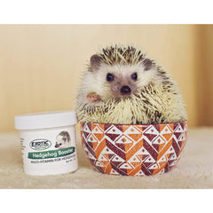 Boosteur hérisson Exotic Nutrition, emballage: format pratique et refermable.