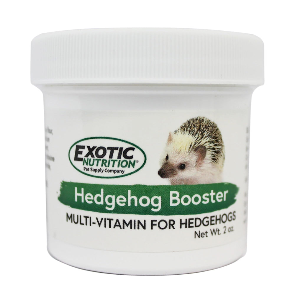 Boosteur hérisson Exotic Nutrition, flacon-poudre: complément vitaminé pour soutenir la vitalité quotidienne.