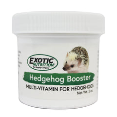 Boosteur hérisson Exotic Nutrition, flacon-poudre: complément vitaminé pour soutenir la vitalité quotidienne.