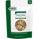 Emballage Exotic Nutrition Complet pour écureuils, pratique et 15 lb.