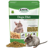 Exotic Nutrition Degu Diet – granulés riches en avoine entière pour degus.