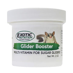 Dose Glider Booster prête à saupoudrer sur la nourriture du marsupial.