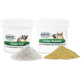 Exotic Nutrition Glider Booster, flacon poudre, soutient l’apport vitaminique pour les marsupiaux volants.