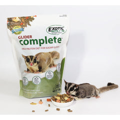 Exotic Nutrition Glider Complete – Morceaux-fruits-secs apportent variété et plaisir.