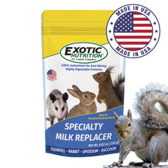 Exotic Nutrition lait remplaçant bébé lapin – mélange facile et texture lisse