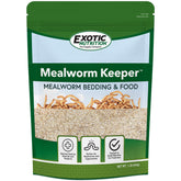 Exotic Nutrition Mealworm Keeper – emballage prêt pour l’élevage sain des vers de farine.