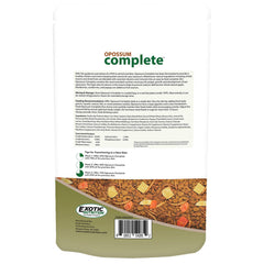 Exotic Nutrition Opossum Complete – protéines d’insectes naturelles soutenant le développement.