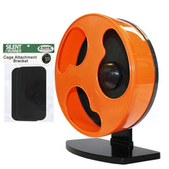Silent Runner Exotic Nutrition: roue et cage 12 pouces, rotation fluide pour petits animaux.
