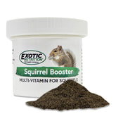 Exotic Nutrition Squirrel Booster – poudre: pratique pour saupoudrer sur la nourriture, support nutritionnel.