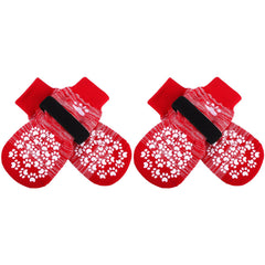 EXPAWLORER chaussettes anti-glisse pour chiens améliorant traction sur sols lisses.