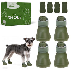 Chaussures Expawlorer pour chien imperméables en neige, protection des pattes.