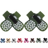 EXPAWLORER chaussettes anti-glisse pour chien, traction sur sols lisses