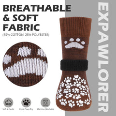EXPAWLORER chaussettes protègent les pattes sur pavé chaud et surfaces rugueuses.