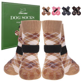 EXPAWLORER chaussons chien anti-glisse protégeant les pattes.