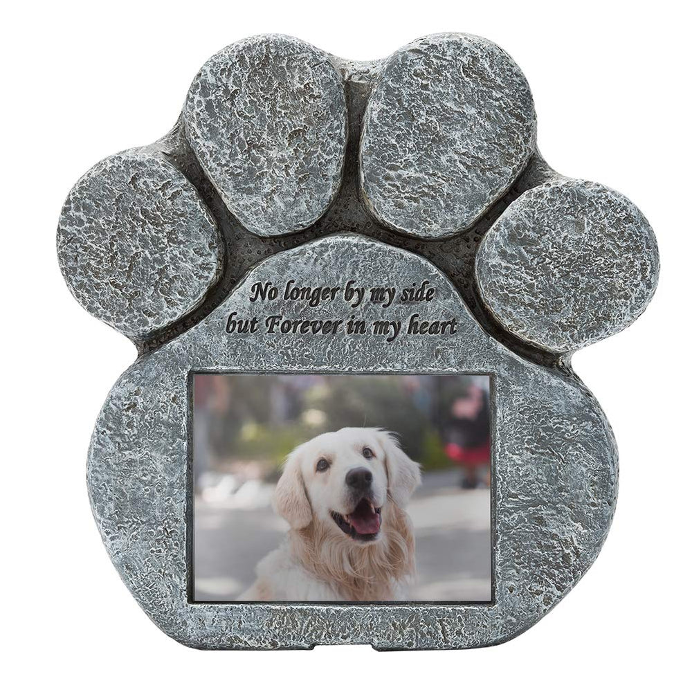 EXPAWLORER empreinte-patte cadre-photo: cadre durable pour une photo de chien.