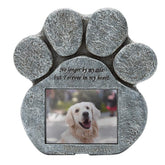 EXPAWLORER empreinte-patte cadre-photo: cadre durable pour une photo de chien.