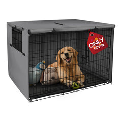 Explore Land housse pour cage chien 48 pouces, protection légère et discrète.