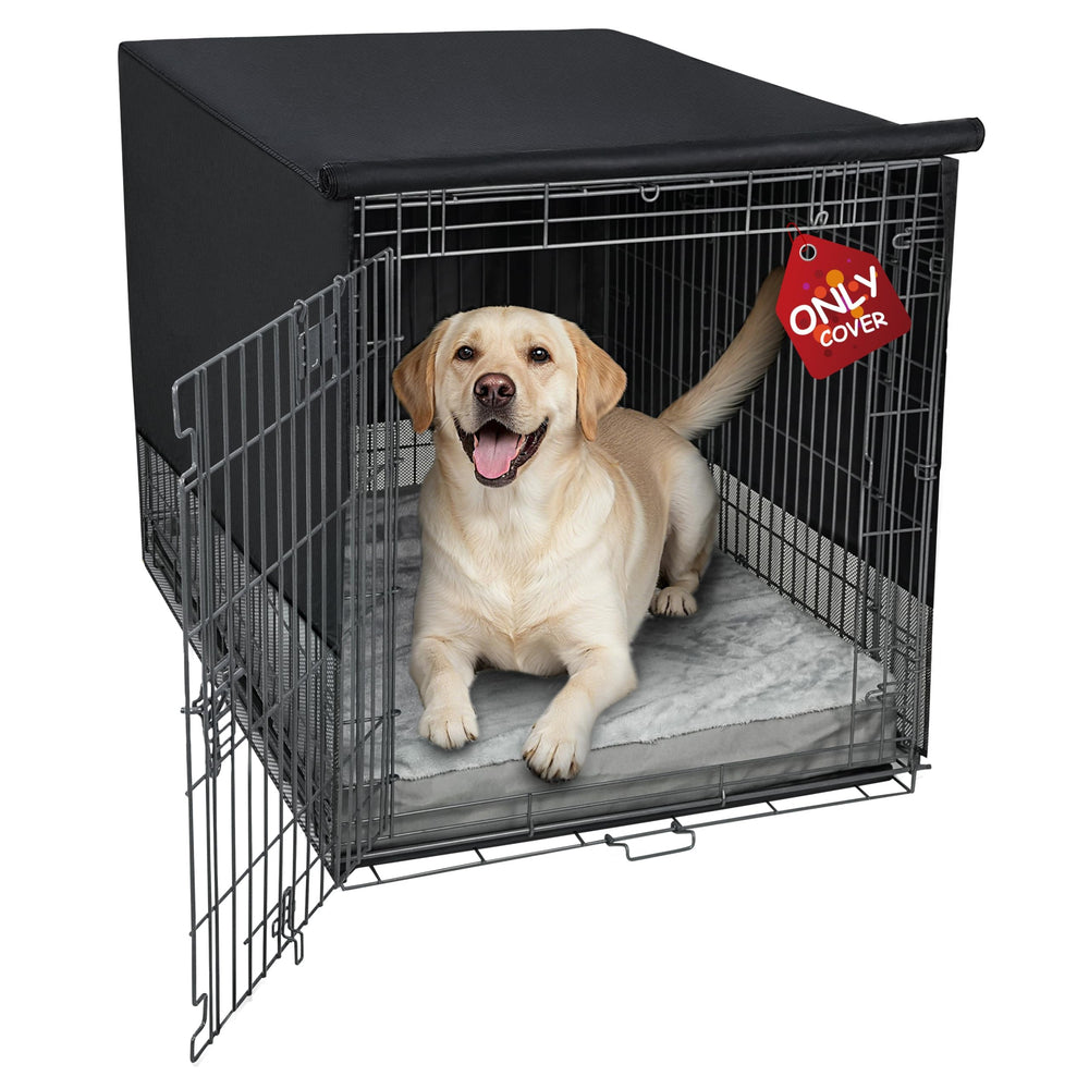 Explore Land: housse de cage chien respirante offre flux d'air et intimité.