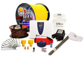 Extreme Dog Fence Pro-Max kit présentation montrant l’ensemble complet pour chien en sécurité.
