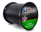 Extreme Dog Fence: câble souterrain 16ga, 1000 pieds pour une couverture fiable.