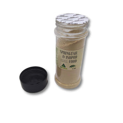 Texture poudre EZ Botanicals — application facile sur le substrat.