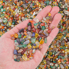 EZEELAI gravier agate coloré pour aquarium, couleurs vives et durables.
